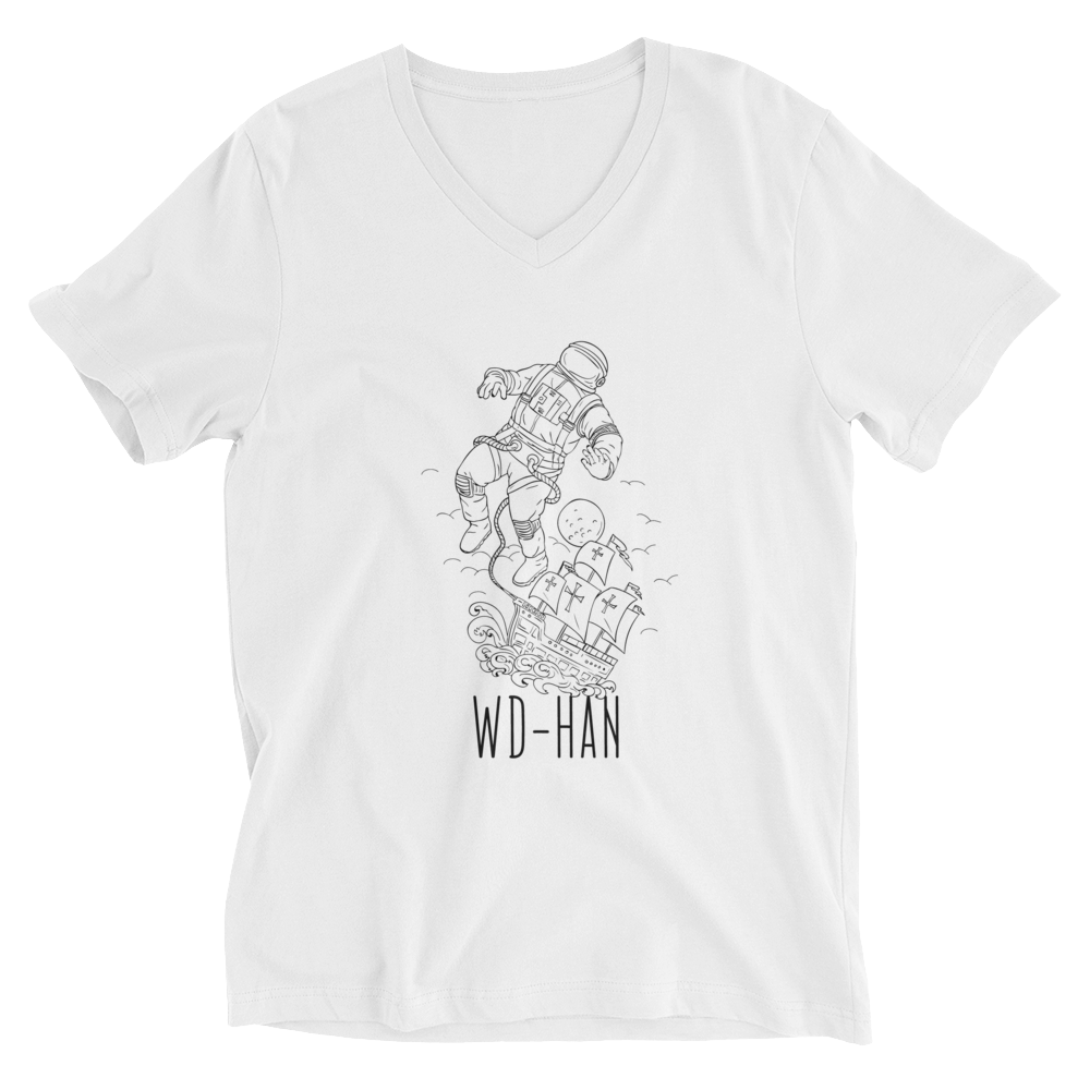 'Spaceman' Unisex Tee - V-Neck