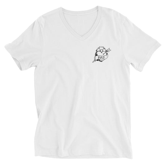 'BAD' Unisex Tee - V-Neck