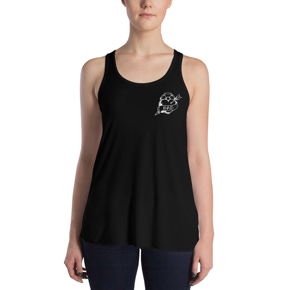 'BAD' Women’s Tank - Flowy Racerback
