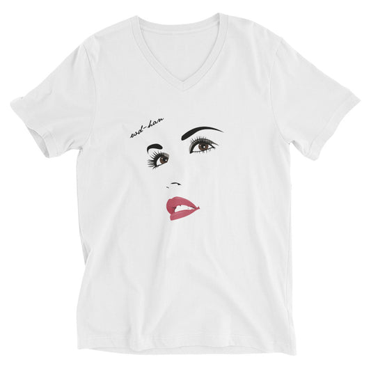 'Red Sun' Unisex Tee - V-Neck