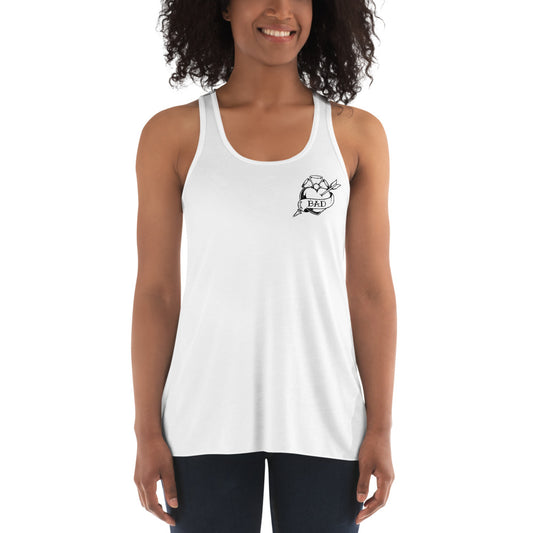 'BAD' Women’s Tank - Flowy Racerback