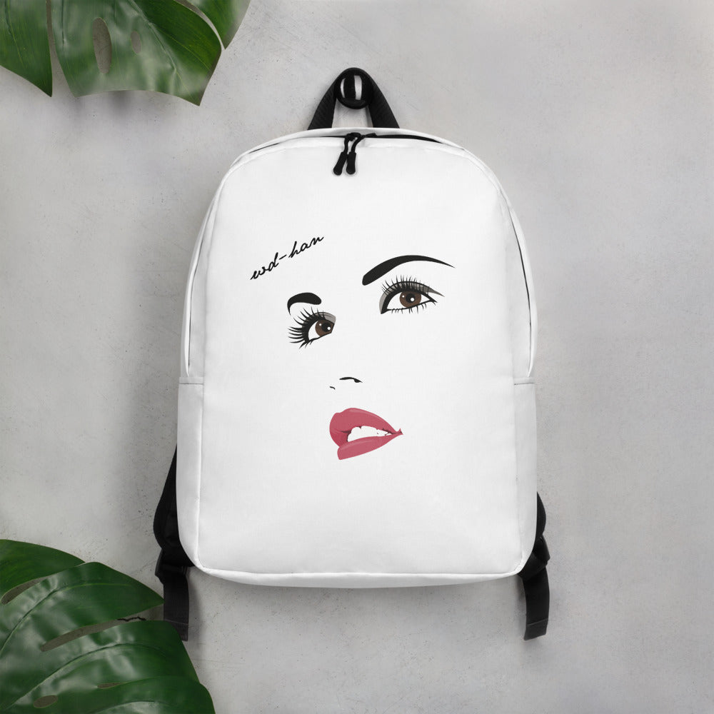 'Red Sun' Trendy Minimalist Backpack