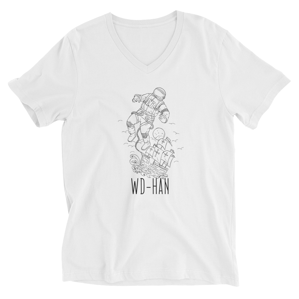 'Spaceman' Unisex Tee - V-Neck