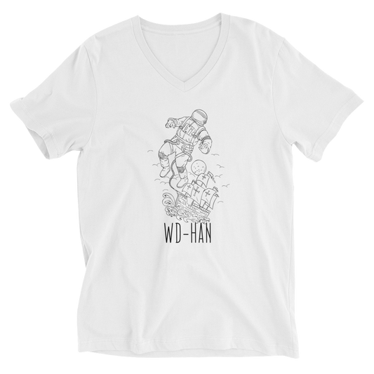 'Spaceman' Unisex Tee - V-Neck
